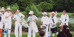 deambulation, plein air, concert